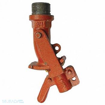 GRAINGER APPROVED Drum Faucet Cast Iron Gold NPT, 9HW27