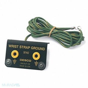 DESCO Grounding Block Bench Mount 2P, 9HZ19