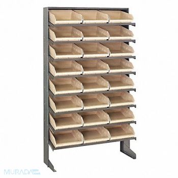 QUANTUM STORAGE SYSTEMS E1548 Pick Rack 12inx60inx36in Ivory, 9J507