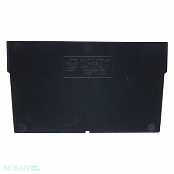 QUANTUM STORAGE SYSTEMS Divider 8 3/8 in Black 50 PK50, 9J732