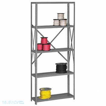 TENNSCO Metal Shlvng Cap 450 lb 24inx84inx48in, 8FZX1