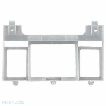 ORBIS Label Holder Gray Plastic Slide-In, 9JGX3