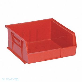QUANTUM STORAGE SYSTEMS F0603 Hang and Stack Bin Red PP 5 in, 9JZ12
