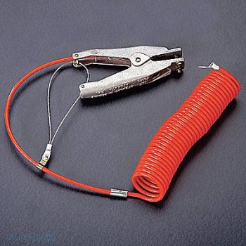 GRAINGER APPROVED Coiled Ground Wire Hand Terminal 20ft, 9K436