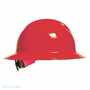 BULLARD E5091 Hard Hat Type 1 Class E Ratchet Red, 9K732