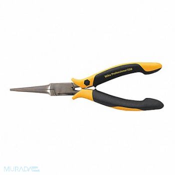 WIHA Needle Nose Plier 5-3/4 L Serrated, 9KAF9