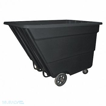 GRAINGER APPROVED Tilt Truck Medium-Duty 2-1/4 cu yd Black, 9KCJ3