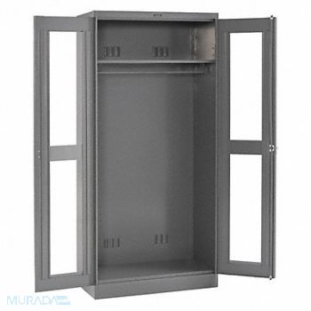 TENNSCO Storage Cabinet 78 x36 x24 MdGry 1Shlv, 8TRT2