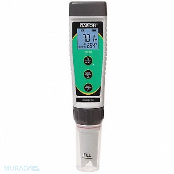 OAKTON PH Tester 30 H20 Proof -1.0 to 15 1-3 pt, 9KJ81