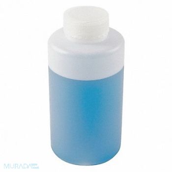 LAB SAFETY SUPPLY Bottle 2000mL Plastic Wide PK6, 9LA64