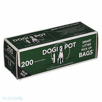 DOGIPOT Pet Waste Bag 8 oz PK10, 9LDM5