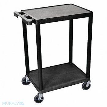 GRAINGER APPROVED Utility Cart 300 lb Load Cap. PE, 9LDN5