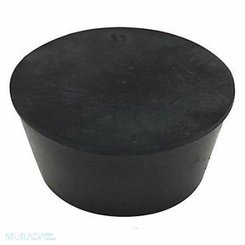 GRAINGER APPROVED Stopper 25mm Black PK6, 9LE37