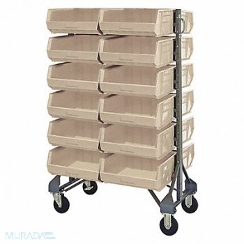 QUANTUM STORAGE SYSTEMS F1605 MoBinRailRk (24)7inx14 3/4inx16 1/2in, 9LEX7