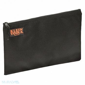 KLEIN TOOLS Contractor s Zipper Portfolio Bag 17x12, 9LLA7