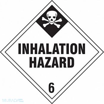 STRANCO INC DOT Container Placard 10-3/4 Label W, 8FM42