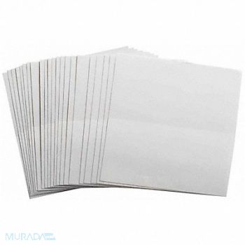 BRADY Label Overlay 4-1/2 In x4-1/2 In PK100, 9MA88