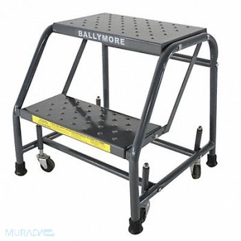 BALLYMORE Rolling Ladder Steel 19 In.H, 8YDX8