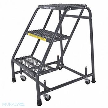 BALLYMORE Rolling Ladder Steel 28-1/2 In.H, 9MC44
