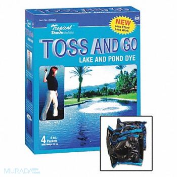 KINGSCOTE Pond Dye Bag Blue Pk4, 9MFP3