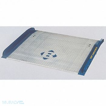 GRAINGER APPROVED Dockboard Aluminum 10 000 lb 48 x 54 In, 9E009