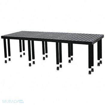 STRUCTURAL PLASTICS Plastic Shlving Open Add-On 24 H 1 Shelf, 9NKU6