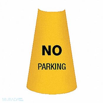 ROCKFORD SILK SCREEN PROCESS Traffic Cone Collar Yw/Blk No Prking PK6, 9NNY6