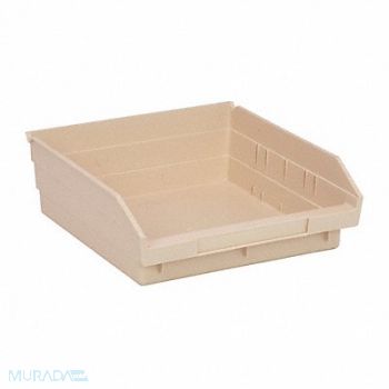 QUANTUM STORAGE SYSTEMS F0616 Shelf Bin Ivory Polypropylene 4 in, 9NPN2