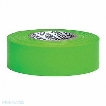 PRESCO PRODUCTS CO Taffeta Flagging Tape Grn 300ft 1-3/16In, 9NPN3