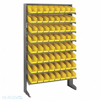 QUANTUM STORAGE SYSTEMS E1545 Pick Rack 12inx60inx36in Yellow, 9NUH4
