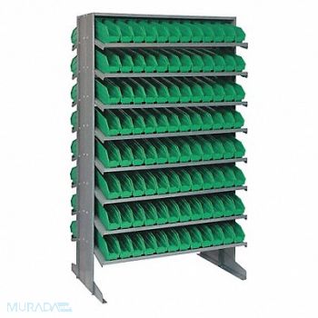 QUANTUM STORAGE SYSTEMS E1549 Pick Rack 24inx60inx36in Green, 9NUH8