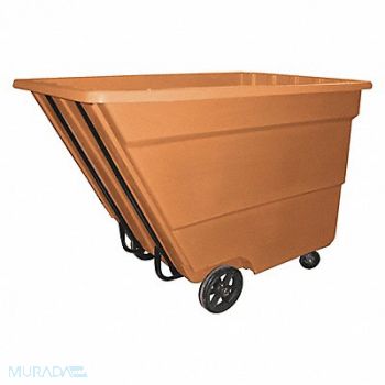 GRAINGER APPROVED Tilt Truck Med-Duty 2-1/4 cu yd Orange, 9NWZ4