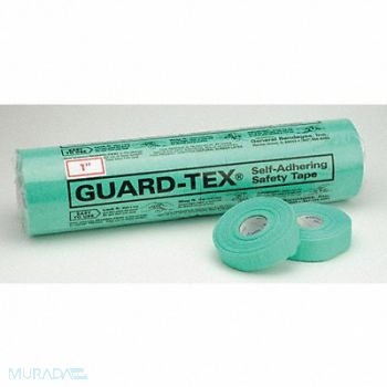 GUARD-TEX E1699 Safety Tape Green 1 in W 30 yd. L PK12, 9NYU1