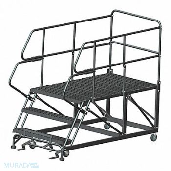 BALLYMORE Roll Work Platform Steel Single 30 In.H, 9P493