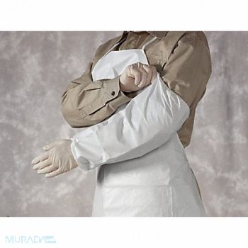 GRAINGER APPROVED Disposable Sleeves Micrprs Fabric PK100, 9PA25