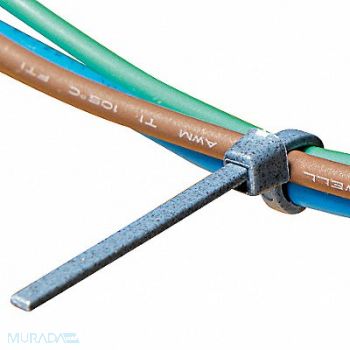 PANDUIT Cable Tie 14.4 in Blue PK100, 8GVX1