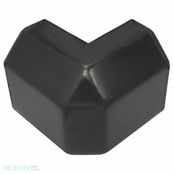 PAWLING CORP Outside Corner 3 In Black Impact Res, 9PN50