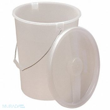 SP SCIENCEWARE Bucket 3 1/2 gal Clear, 9PR95