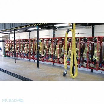 GROVES Turnout Gear Rack Wall Mount 10 Cmprtmnt, 9PYN4