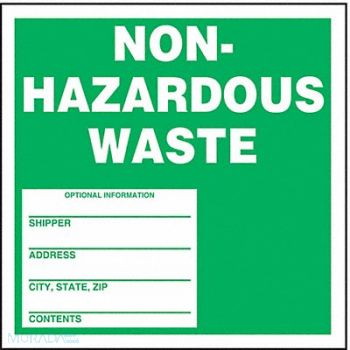 ACCUFORM DOT Handling Label Waste 6 W PK100, 9PZN8