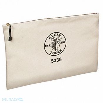 KLEIN TOOLS Contractor s Zipper Portfolio Bag 12x17, 9RME6