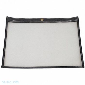 BAW PLASTICS Shop Env 12 x 9 In Bk Plstc PK50, 9RVZ6