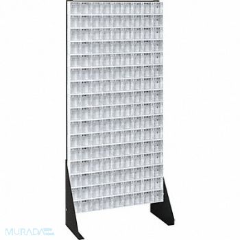 QUANTUM STORAGE SYSTEMS Bin Storage Rack Powder Coated 52 in, 9RYC7