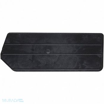 QUANTUM STORAGE SYSTEMS Divider 3 7/16 in Black 6 PK6, 9T480