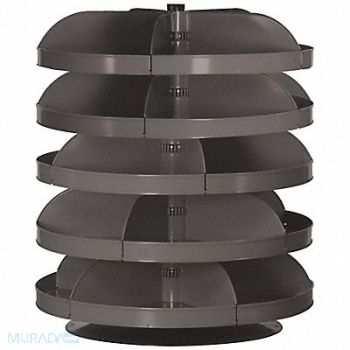 DURHAM MFG Rvlvng Strg Bn 15inx7inx21in Flat, 9T541