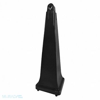 RUBBERMAID COMMERCIAL PRODUCTS Cigarette Receptacle 1 gal Black, 9TC16