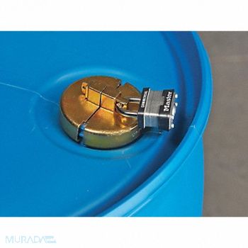 GRAINGER APPROVED Drum Plug Lock Device ZDC Metal ZP PK2, 9TM76