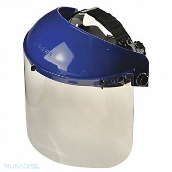 MCR SAFETY Ratchet Faceshield Assembly Clear, 9TZ55