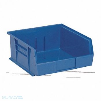 QUANTUM STORAGE SYSTEMS F0603 Hang and Stack Bin Blue PP 5 in, 9U073