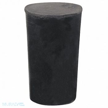 GRAINGER APPROVED Stopper 25mm Black PK7, 4YMP7